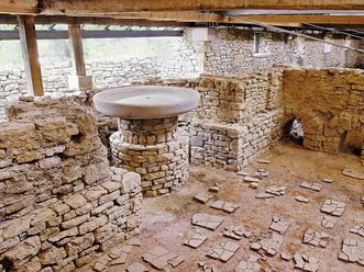 Römische Badruine Hüfingen, Ausgrabung