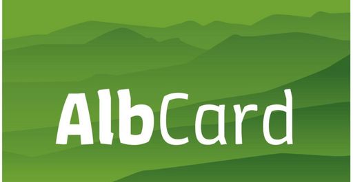 Logo AlbCard; www.albcard.de